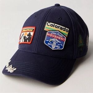 Free people X American Needle mountain made baseball hat nwt in navy
